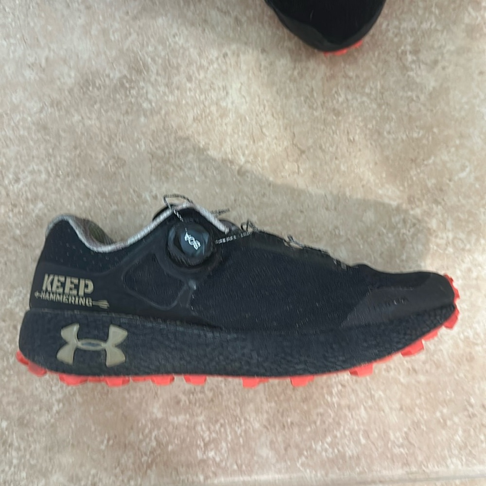 Cam Hanes Under Armour shoes